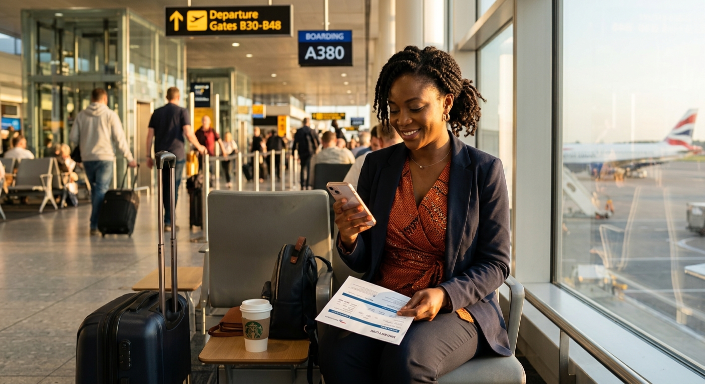 A woman planning her IVF journey abroad